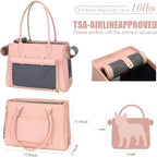Minsong Fashion Pet Carrier Purse - Image 2