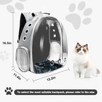 Cat Backpack Carrier, Pet Cat Carrier - Image 2