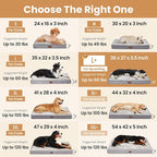OhGeni Orthopedic Waterproof Dog Bed - Image 3