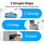 Neakasa PooGuard Litter Disposal Bin, 9.2L Trash Can - Image 7