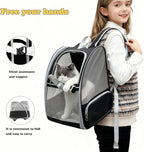 Cat Carrier Backpack, Dog Backpack, Ventilate Pet Cats Puppy Dogs Birds Bunny - Image 4