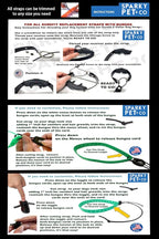 Sparky Pet Co - Surefit ECollar Replacement Strap - Bungee - Waterproof - - Image 3