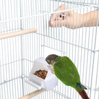 Yaheetech 41'' Open Top Medium Size Quaker Parrot Bird Cage Cockatiel Indian - Image 7