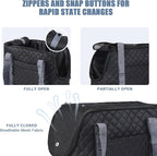 Dog Purse Carrier for Small Dogs, Soft Sided Pet Carrier - Image 6