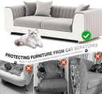 2Pack Total 78.7"x15.8" Cat Scratch Mat - Image 3