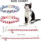 Cat Collar, Sweet Heart Kitten Collars Pink Hearts - Image 4