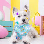 Whaline 6 Pack Valentine's Day Pet Bandanas Heart Pet Neckerchief Shamrock - Image 7