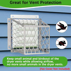 Dryer Exhaust Guard Vent Cover, Dryer Vent Bird Guard - Image 3