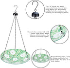 VCUTEKA Hanging Bird Bath, Glass Mosaic Bird Baths - Image 4