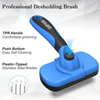 Self-Cleaning Brush for Pet Deshedding - Image 2