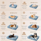 EHEYCIGA Orthopedic Dog Beds for Large Dogs, Waterproof Memory Foam Large Dog - Image 2