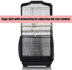 Allazone Bird Cage Seed Catcher, Large Bird Cage Cover, 75-118'' Universal - Image 5