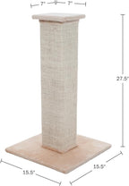 Cat Scratching Post with Carpeted Base - Image 6