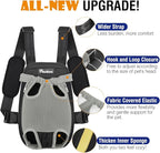 Pawaboo Pet Carrier Backpack, Adjustable Pet Front Cat Dog Carrier Backpack - Image 4