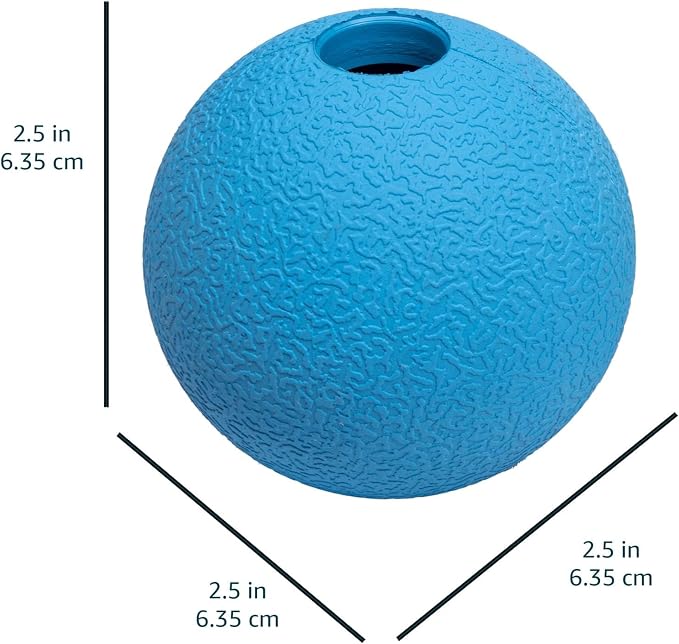 Amazon Basics Interactive Bouncy Supreme Durable Natural Rubber Dog Toy Balls - Image 5