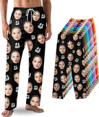 Custom Pajama Pants with Face customized PJ Pants Christmas Valentine gifts by Unknown
