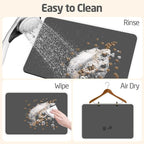 Pet Feeding Mats-Absorbent Dog Mat - Image 4
