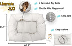 XxingSheep 4 Ways Shuttled XL Cat Tunnel Bed - Image 4
