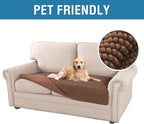 H.VERSAILTEX Plush Chenille Dog Bed Cover Thick Soft Loveseat Cover - Image 2