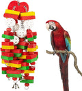 MEWTOGO Large Bird Parrot Toys for Cockatoos African Grey Macaws and Amazon by MEWTOGO