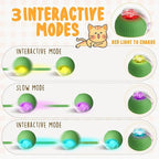2 PCS Interactive Cat Toy Rolling Ball Chewie Viral Dog Ball, Smart Automatic - Image 3