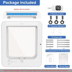 Smart Cat Door for Interior & Exterior, Cat Pet Door - Image 8