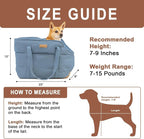 Plush Dog Purse Carrier for Small Dogs, Soft Dog Tote Bag - Image 3