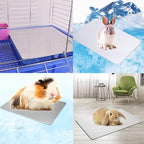 KABASI Rabbit Cooling Pad, Hamster Cool Plate Ice Bed, Pet Cooling Mat - Image 7