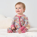 pureborn Baby Infant Boys Girls Sleeper Snug Fit Viscose from Bamboo Pajamas - Image 2