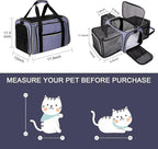 BAGLHER Cat Carrier Bag, Airline Approved Pet Carrier Soft Side Pet Travel 5 - Image 2