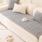 Sofa Cover Fuzzy Couch Cover for Pet, Couch Covers for Dogs Washable Non-Slip - Image 2