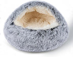 Cat Bed for Indoor Cats, Calming Cozy Cave by Unknown