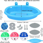Bird Bath for Cage, Bird Bath Toy - Image 2