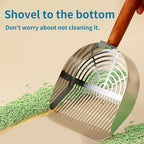 Stainless Steel Metal Cat Litter Scoop - Image 6
