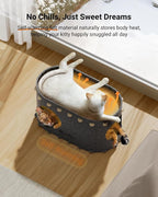 DownyPaws Cat House for Indoor Cats, Cat Bed Cave for Multiple & Large Cats Up - Image 3