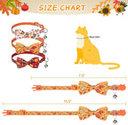 SCENEREAL Thanksgiving Cat Collar Breakaway, 3 Pack Kitten Collars - Image 2