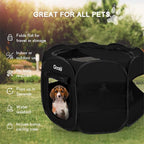 Kitten Cat Playpen for Indoor Cats Enclosed, Portable Foldable Pet Dog Playpen - Image 4