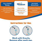 Rinseroo Dog Shower Attachment Hose – Slip-On Pet Sprayer - Image 7