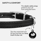 CollarDirect Leather Cat Collar - Image 3