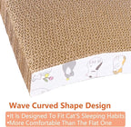 PatiencET Cardboard Cat Scratcher Pads, Double-Sided, Catnip Included, - Image 7