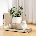 Cat Scratcher, 25.3 Inch Double Sided L Shape Cat Scratching Board, No Assembly - Image 6