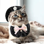 HOWWFALY 2PCS Cat Beret Hat - Image 4
