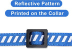 Pawtitas Personalized Blue Reflective Cat Collar – Adjustable Custom Collar - Image 6