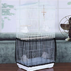 Bird Cage Seed Catcher, Large Airy Gauze Seeds Bird Cage Cover Guard Adjustable - Image 8