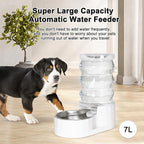 RIZZARI Automatic Gravity Pet Dispenser: 6.5L Large Capacity -No Power Needed - Image 6
