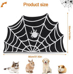 Halloween Pet Mat for Food and Water, Pet Feeding Mat for Dog Cat Bowl - Image 2