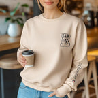 Custom Dog Mom Shirt Gifts for Women, Mother's Day Hoodie, Custom Shirt - Image 3