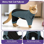 SUNFURA Hair Sticky Cat Clothes, Cat Sweater - Image 3
