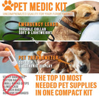EVERLIT Pet Medic First Aid Kit | 95 Pcs Vet-Approved Medical, Outdoor & - Image 4
