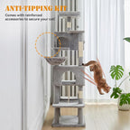 Sweetcrispy 66 Inch Cat Tree Tower, Pet Condo - Image 6